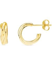 Auree - Mini Knightsbridge Triple Hoop Earrings - Lyst