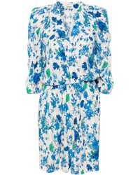 Zadig & Voltaire - Vestido midi con estampado floral - Lyst