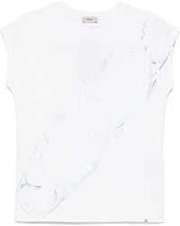 Herno - T-Shirt Con Stampa - Lyst
