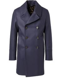 Sealup - Manteau En Laine À Boutonnière Croisée - Lyst