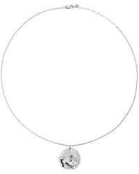 Monica Vinader - Leo Zodiac Pendant Necklace - Lyst