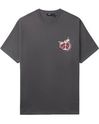 FIVE CM - Pomegranate-print Cotton T-shirt - Lyst