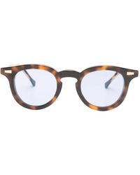 Kyme - Lunettes De Soleil Massimo À Monture Ronde - Lyst