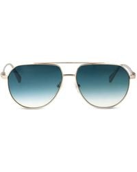 Longchamp - Metal-Frame Gradient Sunglasses - Lyst
