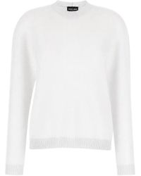 Giorgio Armani - Long-Sleeve Sweater - Lyst