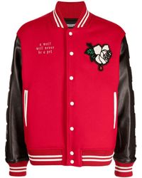 Undercover - Patch-detail Buttoned Bomber Jacket - Lyst
