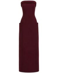 Gemy Maalouf - Strapless Pocket-Detail Dress - Lyst