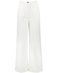 Yves Salomon - Wide-Leg Jeans - Lyst