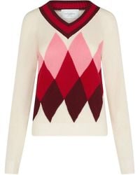 Ballantyne - Cotton-Cashmere Jumper - Lyst