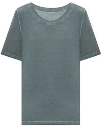 Uma Wang - Faded-Effect Crew-Neck T-Shirt - Lyst