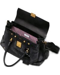 Thom Browne - Saco marinero Bolton Weekender de piel con efecto envejecido - Lyst