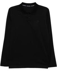 KARL LAGERFELD - Embroidered-Logo Cotton Polo Shirt - Lyst