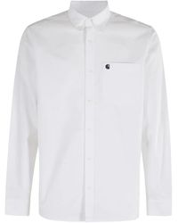 Carhartt - L/s C-logo Shirt - Lyst