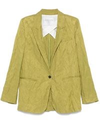 Forte Forte - Crinkled Blazer - Lyst