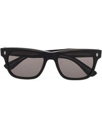 Garrett Leight - Sonnenbrille Mit Eckigem Gestell - Lyst