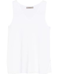 D.exterior - V-Neck Sleeveless Top - Lyst