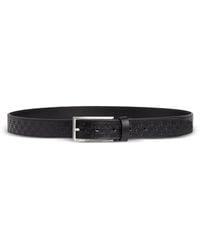 PLACE OF ELMS - Logo-Embossed Leather Belt - Lyst