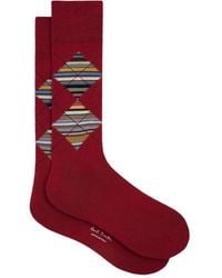 Paul Smith - Argyle-Pattern Socks - Lyst