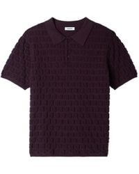 Sandro - Polo En Jacquard - Lyst