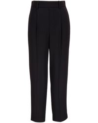 Vince - High-waist Tapered-leg Trousers - Lyst
