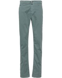 Jacob Cohen - Bobby Mid-rise Chinos - Lyst