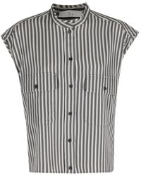 Tela - Striped Pocket Shirt - Lyst