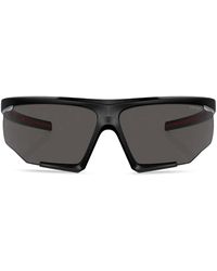 Prada Linea Rossa - Oversize-Frame Sunglasses - Lyst