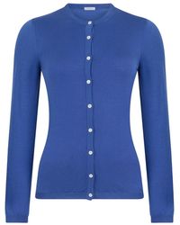 Malo - Crew-Neck Cardigan - Lyst