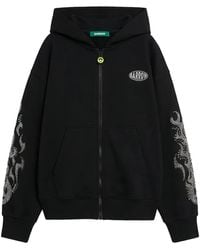 Barrow - Rhinestone-Embellished Logo-Patch Hoodie - Lyst