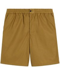 Ami Paris - Shorts Met Logoplakkaat - Lyst