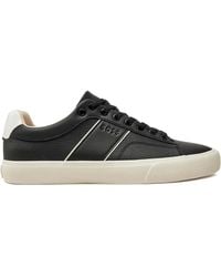 HUGO - Aiden Lace-Up Sneakers - Lyst