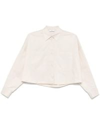 Peserico - Cropped Shirt - Lyst