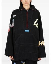 Rave Review - Zip-Up Collared Sweater - Lyst
