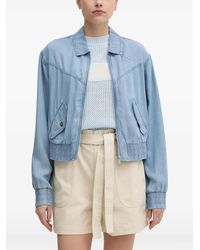 DKNY - Zip-Up Jacket - Lyst