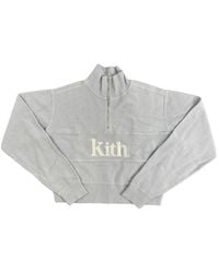 Kith - Hunter Ii Serif Quarter-Zip Sweater - Lyst