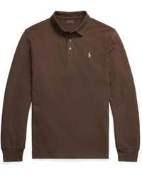 Polo Ralph Lauren - Custom Slim Fit Mesh Polo Shirt - Lyst