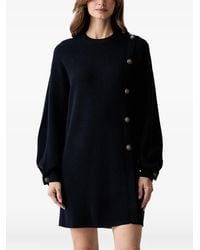 Liu Jo - Knit Dress With Jewel Buttons - Lyst