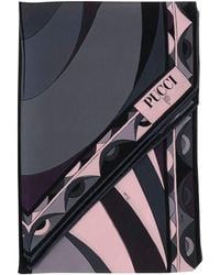 PUCCI - Fular de seda con estampado gráfico - Lyst