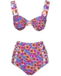 Celiab - Icarian Wanderlust Bikini - Lyst