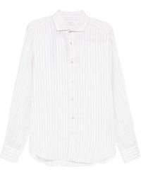 Boglioli - Chemise À Col Francais - Lyst