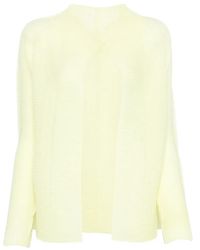 Issey Miyake - Open-Front Long-Sleeve Jacket - Lyst
