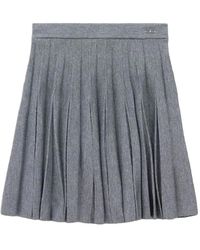 Balenciaga - Pleated Elasticated Skirt - Lyst