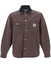 Carhartt - Mitch Corduroy Collar Patch Shirt - Lyst