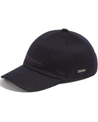 ZEGNA - Cashmere Baseball Cap - Lyst