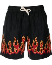 Palm Angels - Graphic Swim Shorts - Lyst