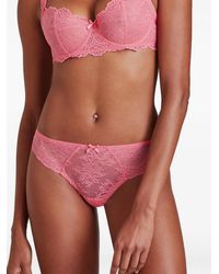 Aubade - Danse Des Sens Floral-Lace Thong - Lyst