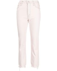 Mother - Stretch-cotton Skinny Jeans - Lyst