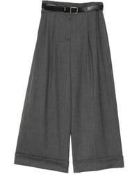 Juun.J - Pleated Wide-Leg Trousers - Lyst
