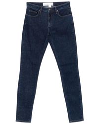 Victoria Beckham - Logo-patch Jeans - Lyst