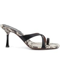 Paris Texas - Lorena Leather Sandals - Lyst